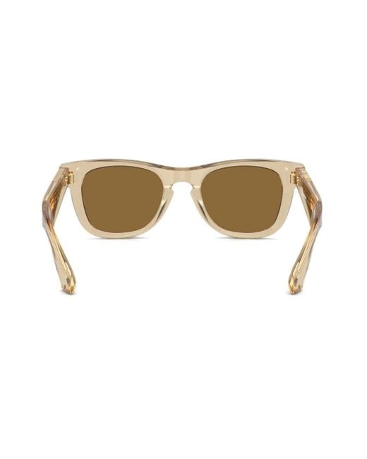 Burberry Natural Transparent-Design Square-Frame Sunglasses for men