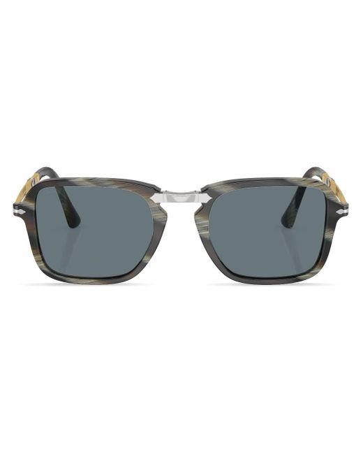 Persol Gray Square-frame Tinted-lenses Sunglasses