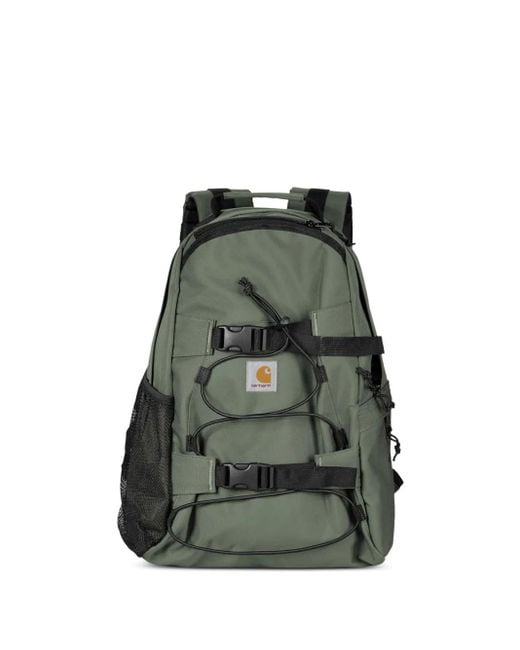 Carhartt Green Kickflip Recycled-Fabric Drawstring Backpack