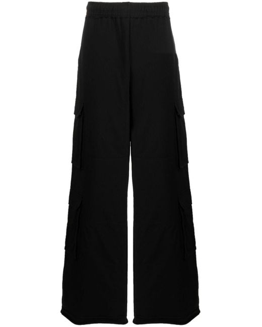 Pantalon de jogging à poches cargo Vetements en coloris Black