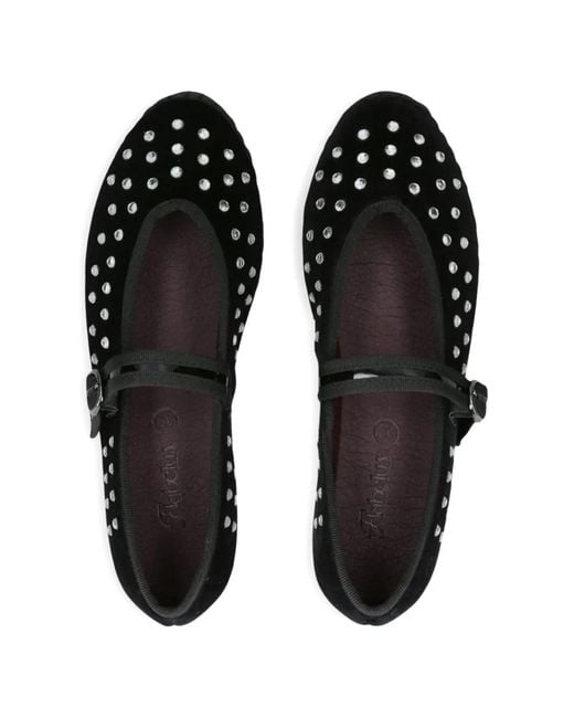 Flabelus White Mae Ballet Flats