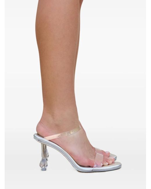 Cult Gaia White 90Mm Demi Sandals