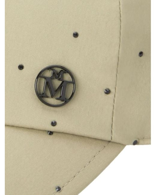 Maison Michel Natural Tiger Baseball Cap