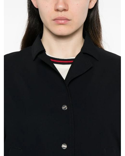 Herno Black Buttonned Jacket