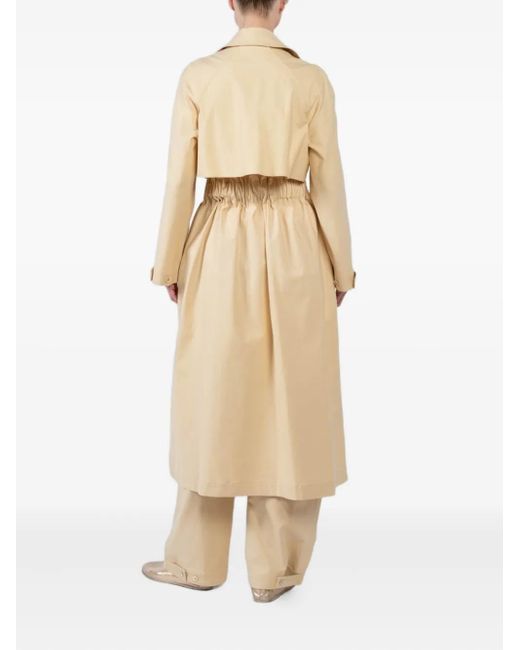Rosetta Getty Natural Gürtel-Trenchcoat mit Bindegürtel