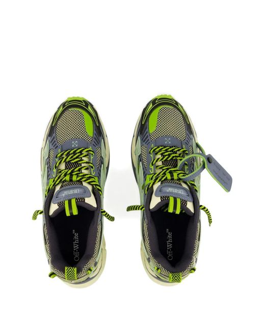 Off-White c/o Virgil Abloh Ow Be Right Back Sneakers mit Schnürung in Green für Herren