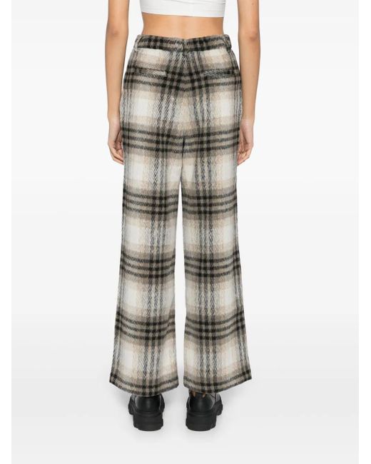 B+ AB Geruite Broek in het Gray