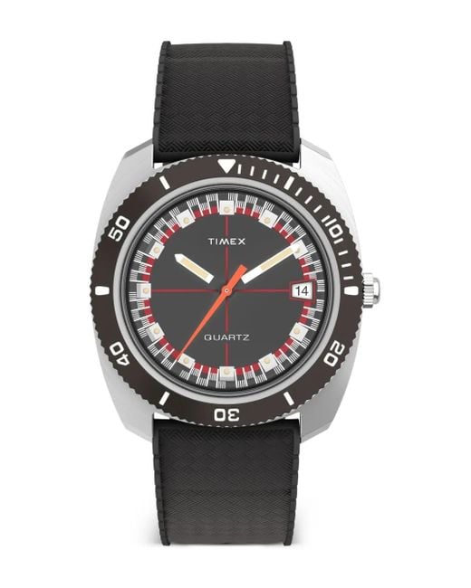 Timex Black Reissue 1971 Velocity 36Mm for men