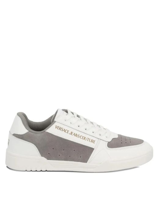 Baskets À Lacets Versace Jeans Couture pour homme en coloris White