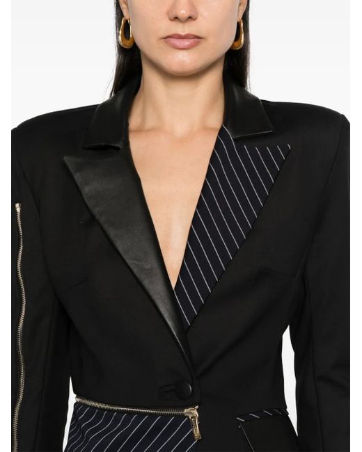 MITILIANE COUTURE Black Panelled Blazer
