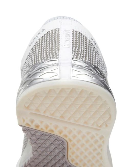 Reebok White Nano 9 Sneakers