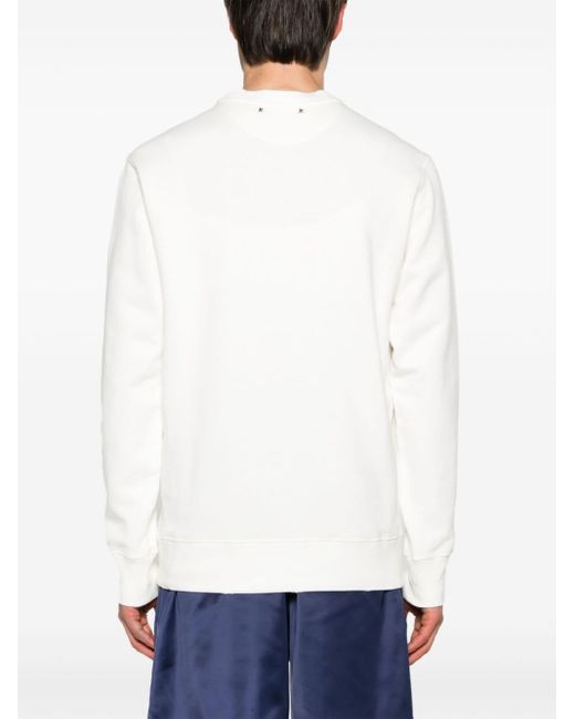 Golden Goose Deluxe Brand Sweatshirt mit tiefen Schultern in White für Herren