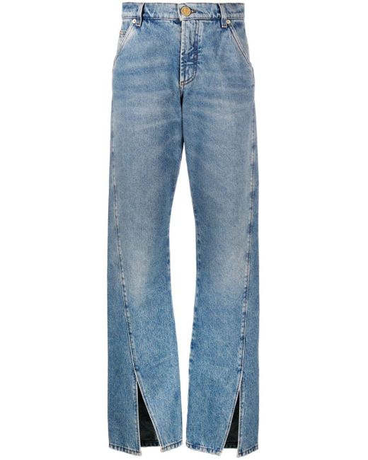 Balmain Blue Flared Jeans