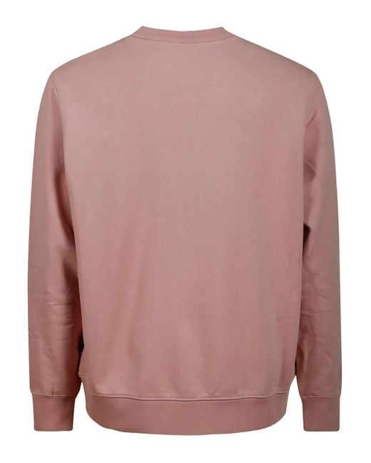 Sebago Pink Logo-Print Sweatshirt for men