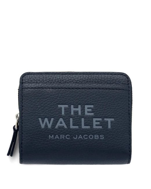 Marc Jacobs Blue Mini The Leather Wallet