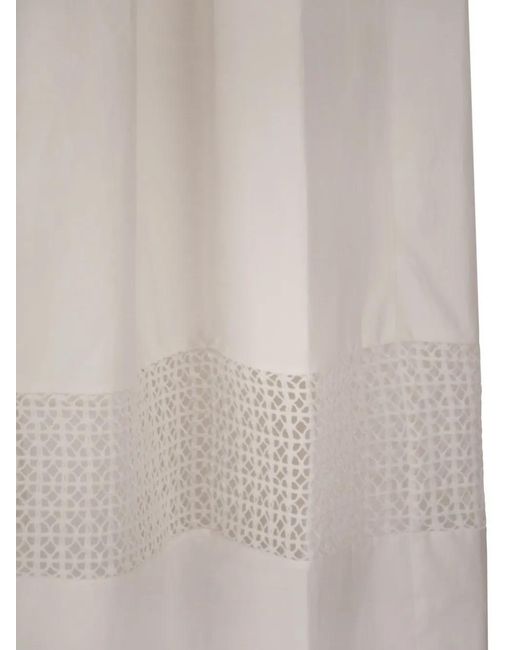 Weekend by Maxmara White Cotton Midi Dress