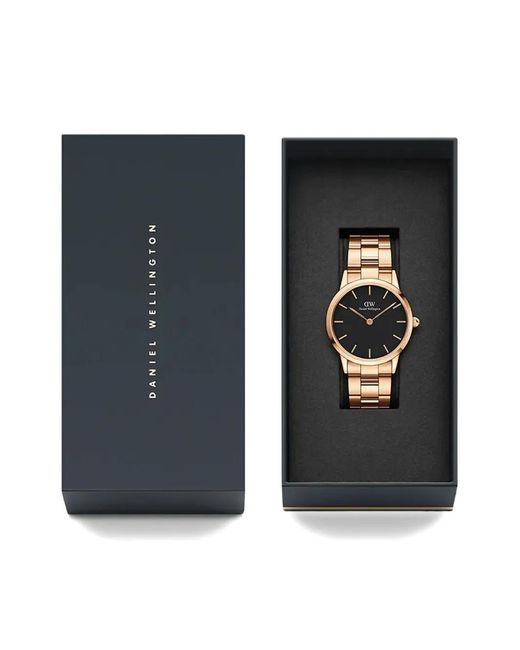 Montre Iconic Link 36 Mm Daniel Wellington en coloris Black