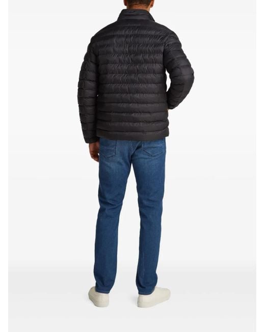 Tommy Hilfiger Black Padded Zip Jacket for men