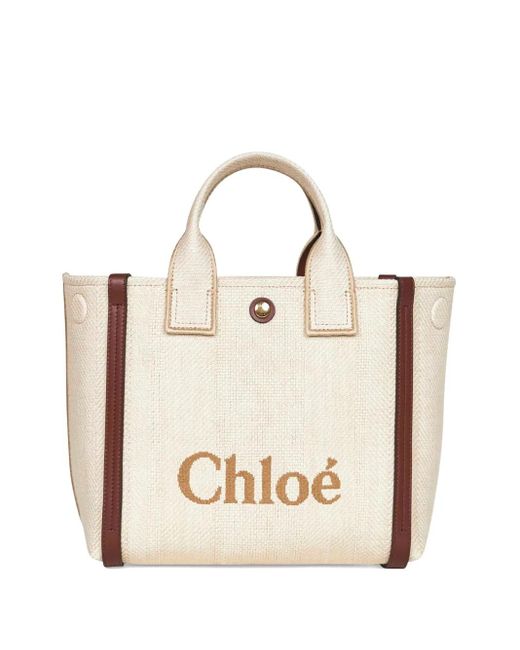 Chloé Natural Kleiner Carry Tote Bag
