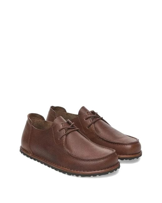 Birkenstock Brown Utti Lace Shoes for men