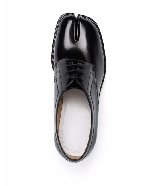 Maison Margiela Black Tabi Derby Shoes