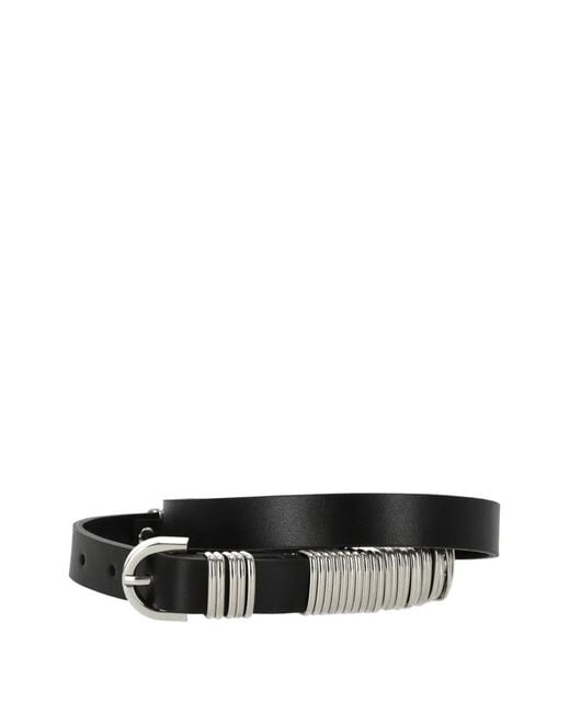 FEDERICA TOSI White Cindy Buckle-Fastening Belt