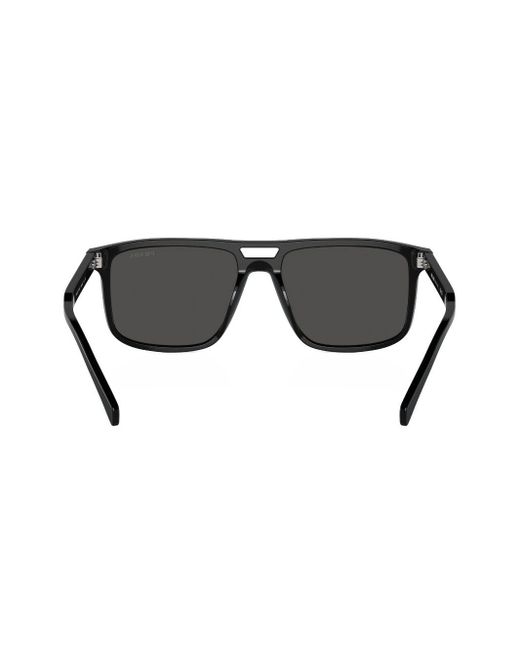 Prada Black Prada Pr A22s Square Frame Sunglasses for men