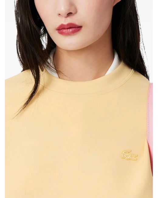 Lacoste Natural Logo-Patch Sweatshirt