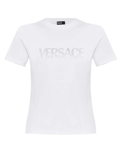 T-Shirts Versace de color White