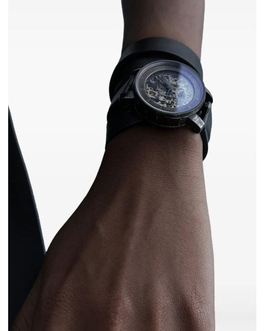 Fob Paris Blue Leather Torch 36Mm