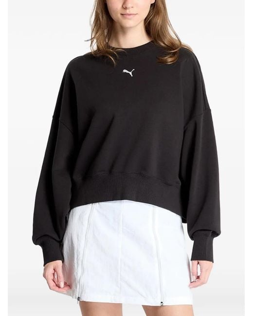 PUMA Black Sweat À Col Rond