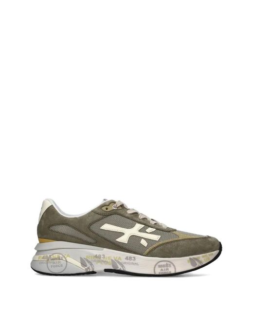 Premiata White Moerun 8300 Sneakers for men