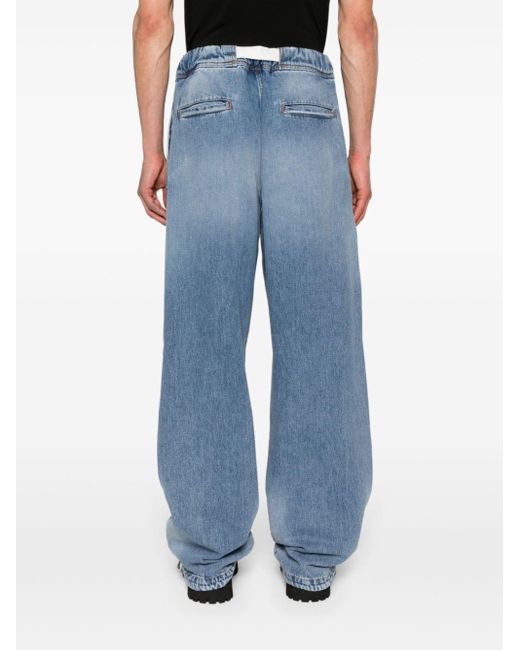 DARKPARK Jeans Met Wijde Pijpen in het Blue voor heren