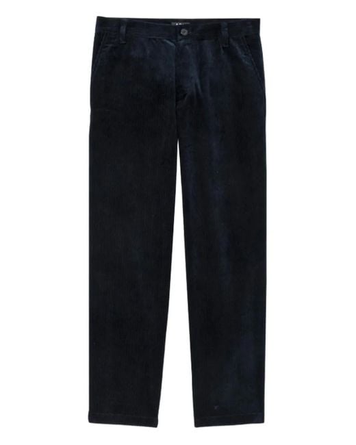 A.P.C. Blue Corduroy Trousers for men