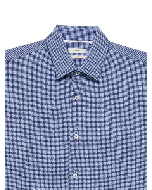Liu Jo Blue Chemise À Carreaux for men