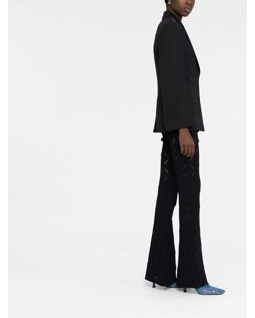 Blazer Con Botones Versace de color Black