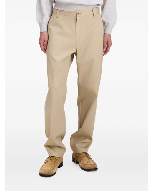 Pantalones Rectos A.P.C. de hombre de color Natural