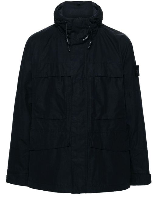 Stone Island Black Ghost O-ventile Military Jacket for men