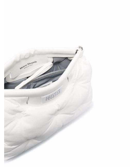 Maison Margiela White Medium Glam Slam Classique Shoulder Bag