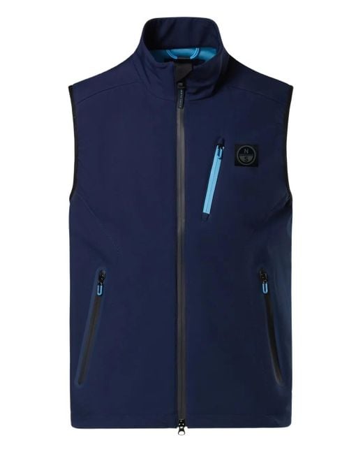 メンズ North Sails ジップアップ トップ Blue