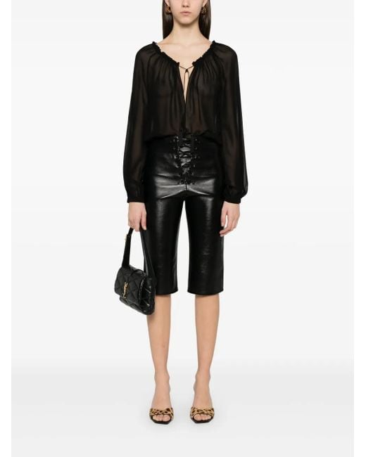 Tom Ford Black Silk Blouse
