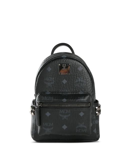 MCM Black Mini Stark backpack