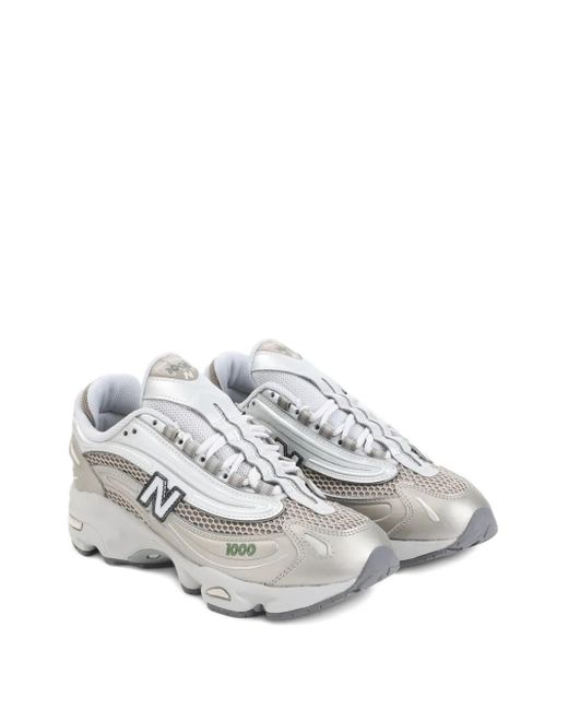 New Balance White 1000 Sneakers for men