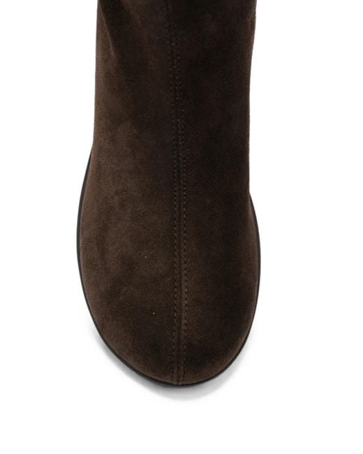 Vic Matié Black Dadne Wedge-Heel Ankle Boots