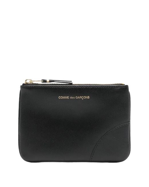 Comme des Garçons Black Zip-Up Wallet
