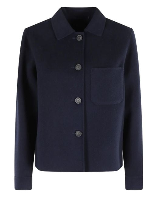 Weekend by Maxmara Nordic シャツジャケット Blue