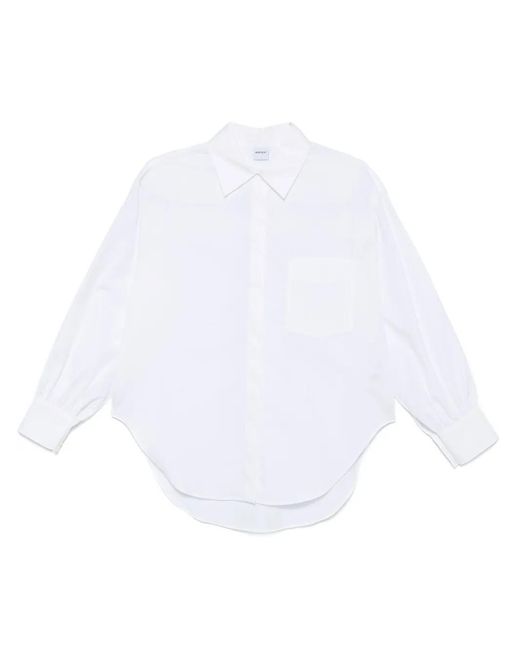 Aspesi White Cotton Poplin Shirt