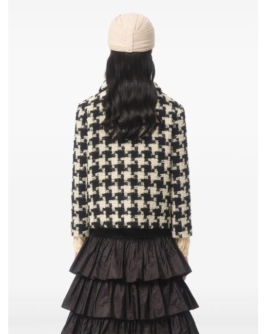 Valentino Garavani ツイードジャケット Black