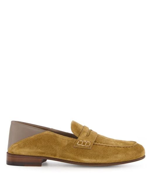 Manolo Blahnik Brown Plymouth Loafers for men