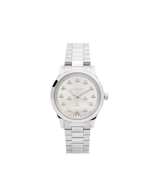 Gucci White G-timeless 32mm